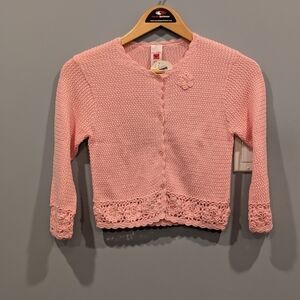 April Cornell Girls Knit Sweater Size 6 NWT